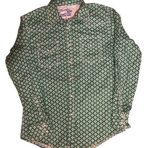 Wrangler 20X Competition Advanced Comfort Men's Long Sleeve Western Shirt Size M